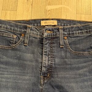 Madewell Medium Blue High-Rise Denim Jeans